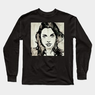 Street Art Kim Long Sleeve T-Shirt